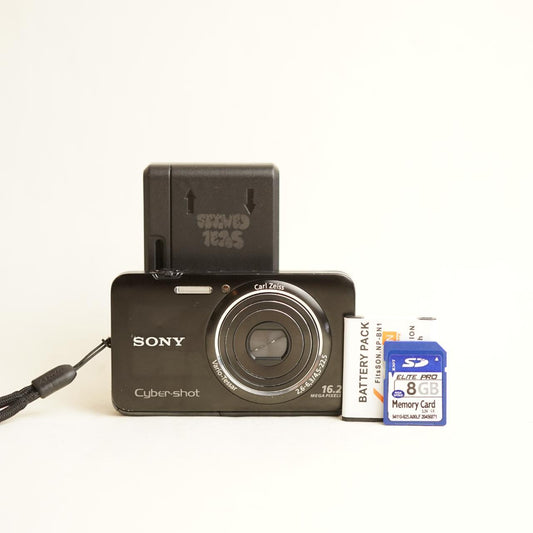 Sony Cyber-shot DSC-WX9 Digital Camera | 16.2MP | Read Description | Black