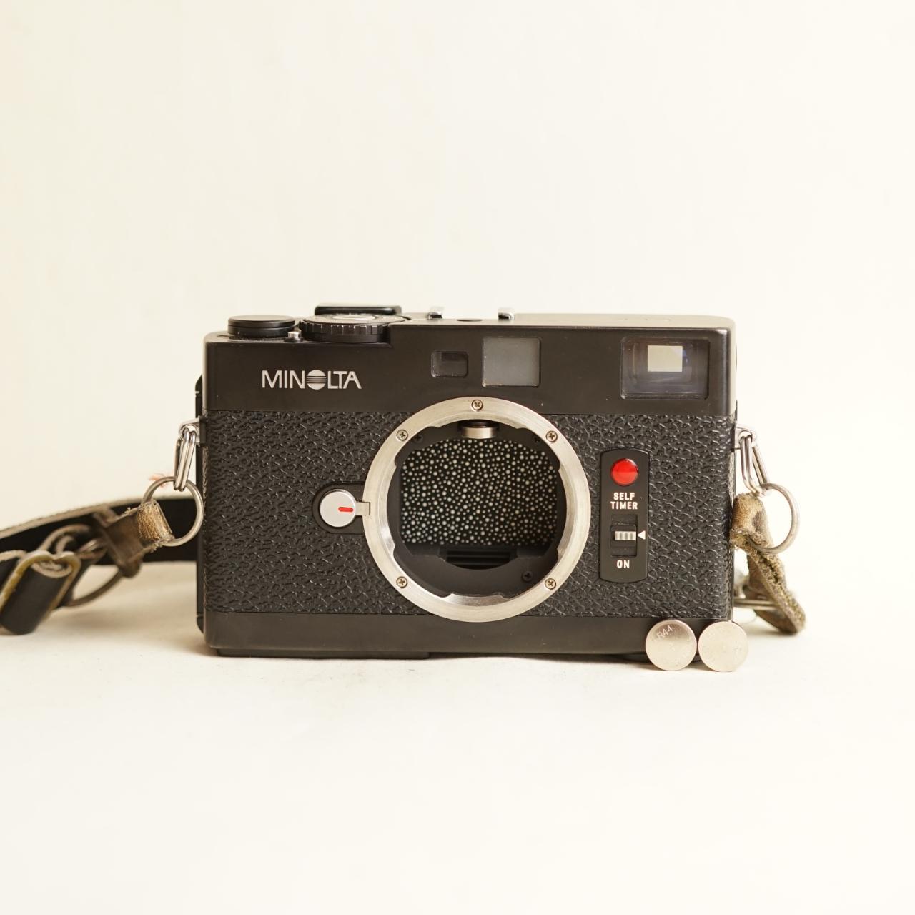 Minolta CLE Film Camera | 35mm Rangefinder | Tested & Working | Black