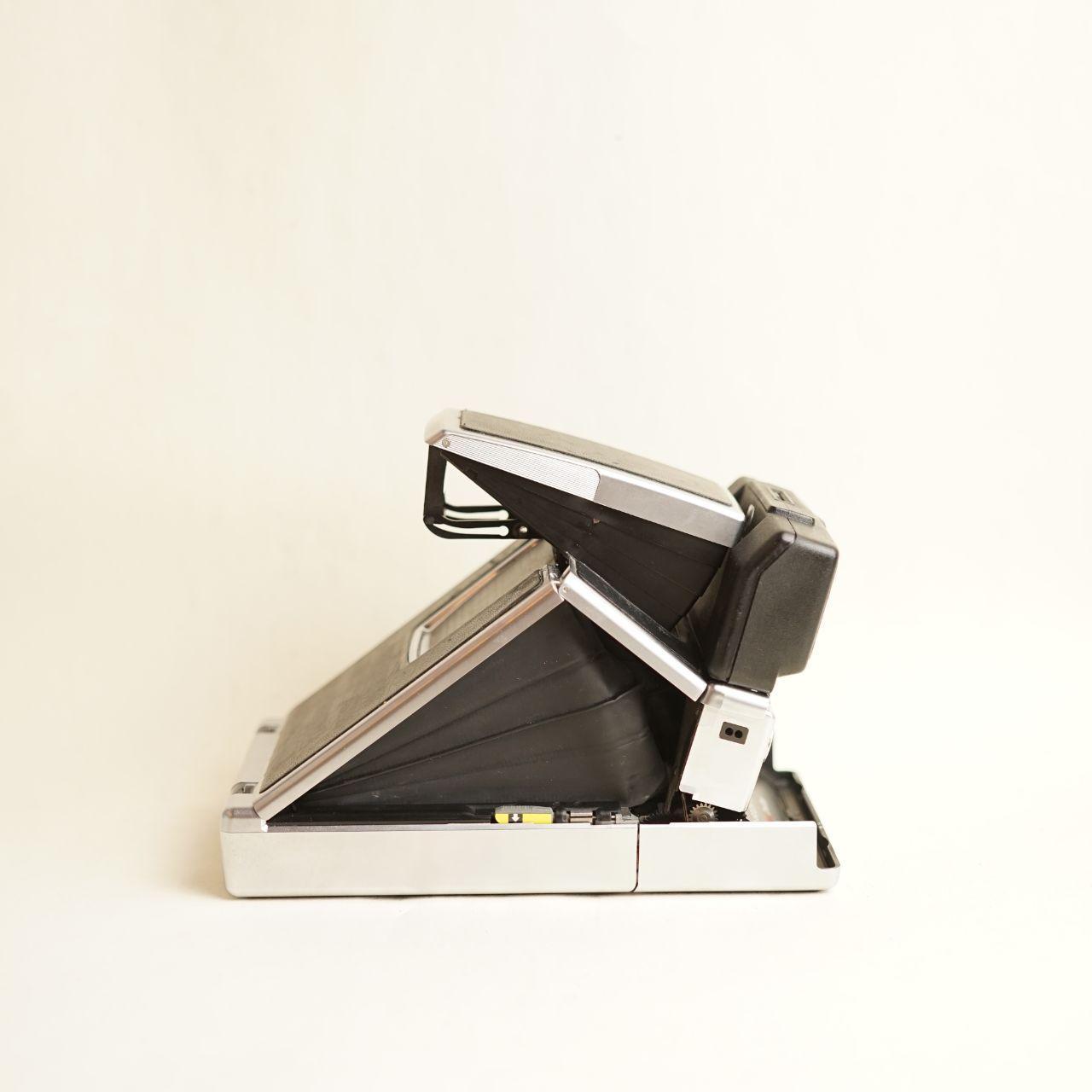 Polaroid SX-70 Land Camera Sonar OneStep | Instant Film Camera | Tested & Working | Silver & Black