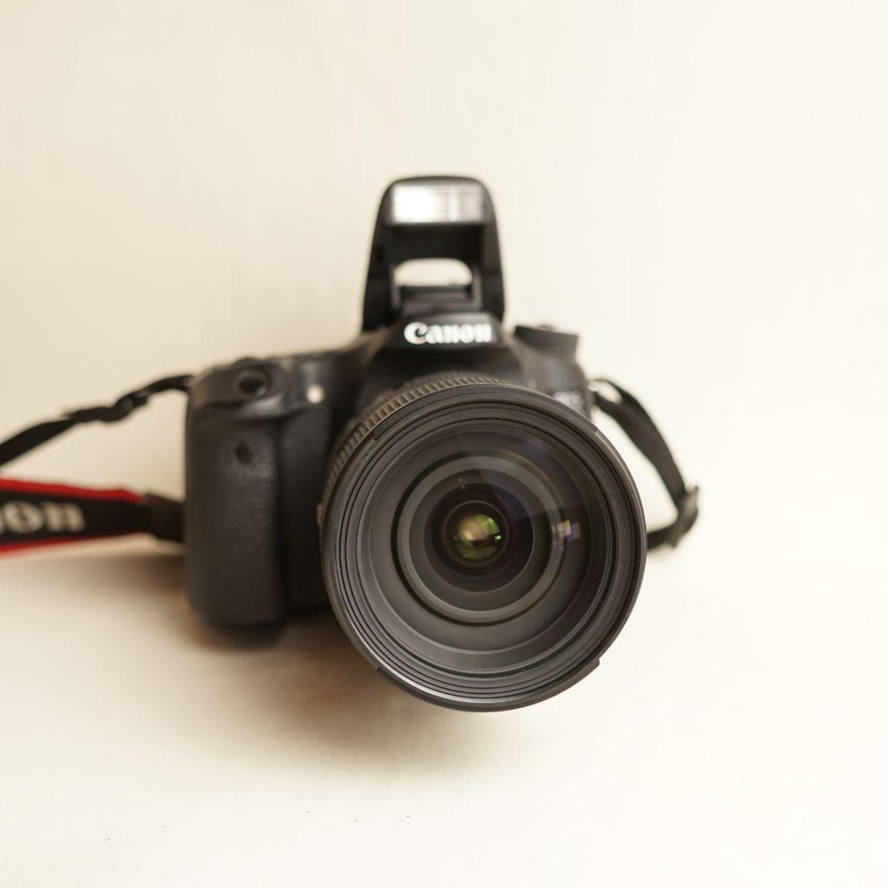 Canon EOS 70D DSLR Camera + Tamron SP 24-70mm f/2.8 Lens | 20.2MP | Tested & Working | Black