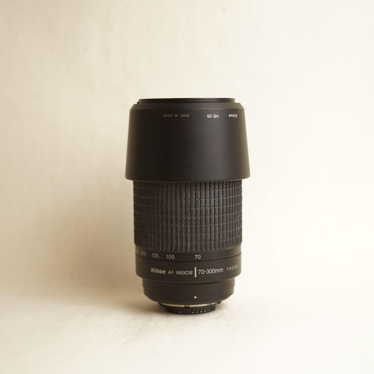 Nikon AF Nikkor 70-300mm f/4-5.6G Lens | Nikon F Mount | Tested & Working | Black
