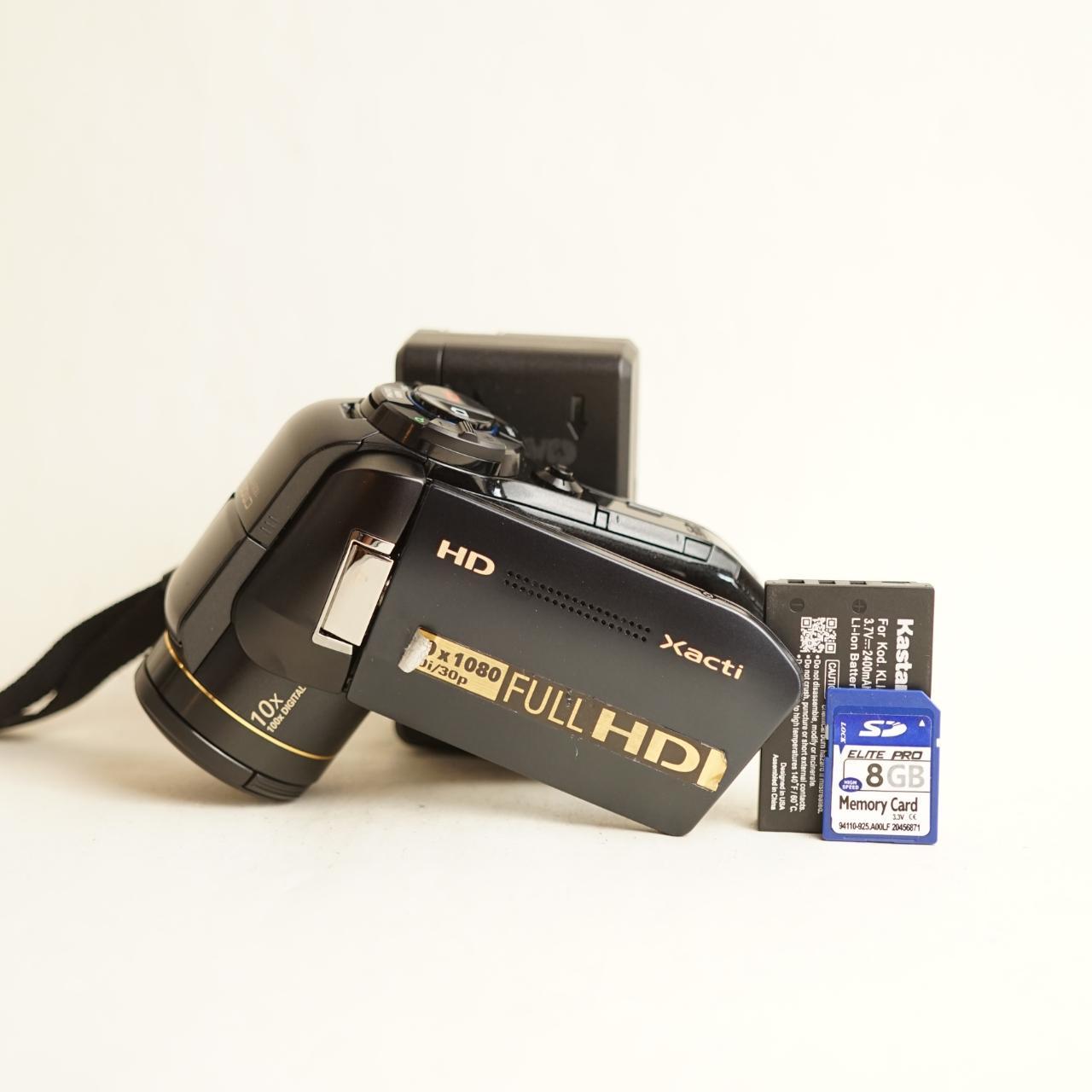 Sanyo Xacti VPC-HD1010 Digital Camcorder | Full HD | Tested & Working | Black