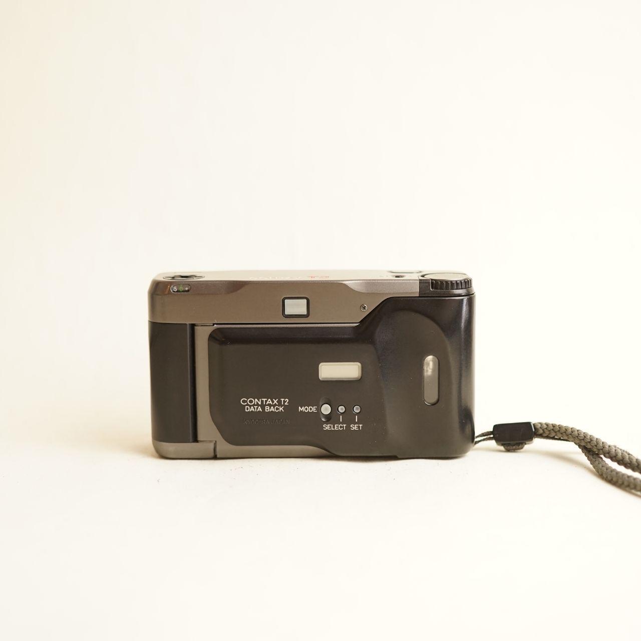 Contax T2 Film Camera | 35mm Point & Shoot | Tested & Working | Grey