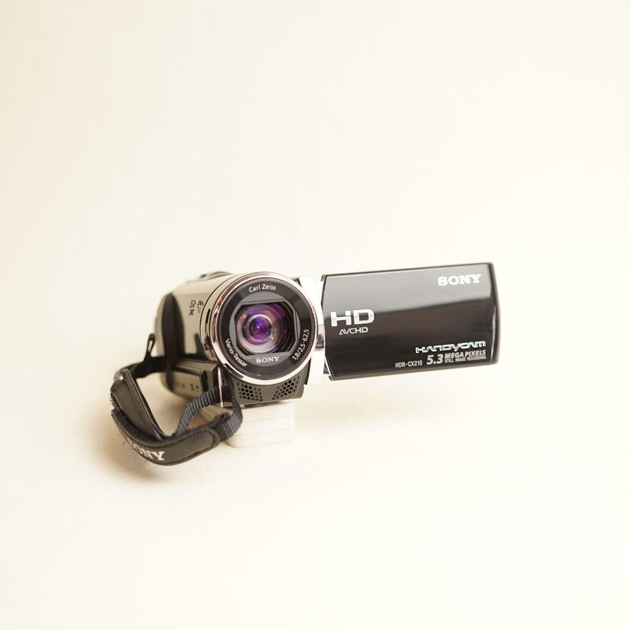 Sony Handycam HDR-CX210 Digital Camcorder | Full HD | Tested & Working | Black