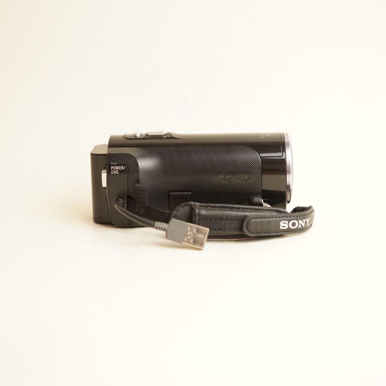 Sony Handycam HDR-CX380 Digital Camcorder | Full HD | Tested & Working | Black