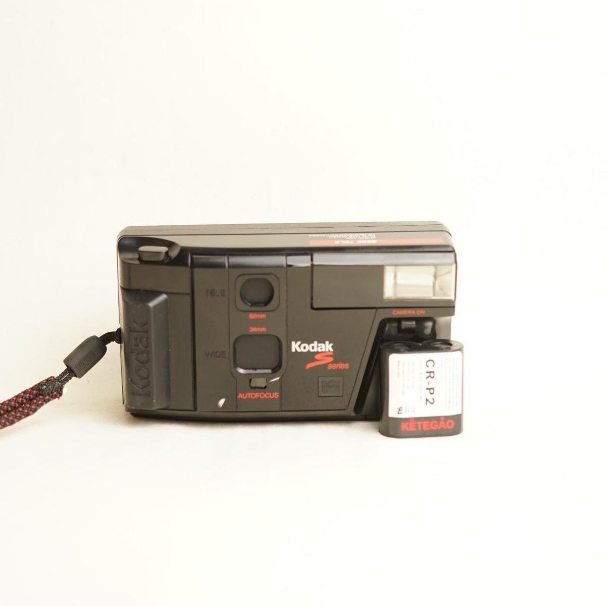 Kodak S900 Tele Film Camera | 35mm Point & Shoot | Tested & Working | Black