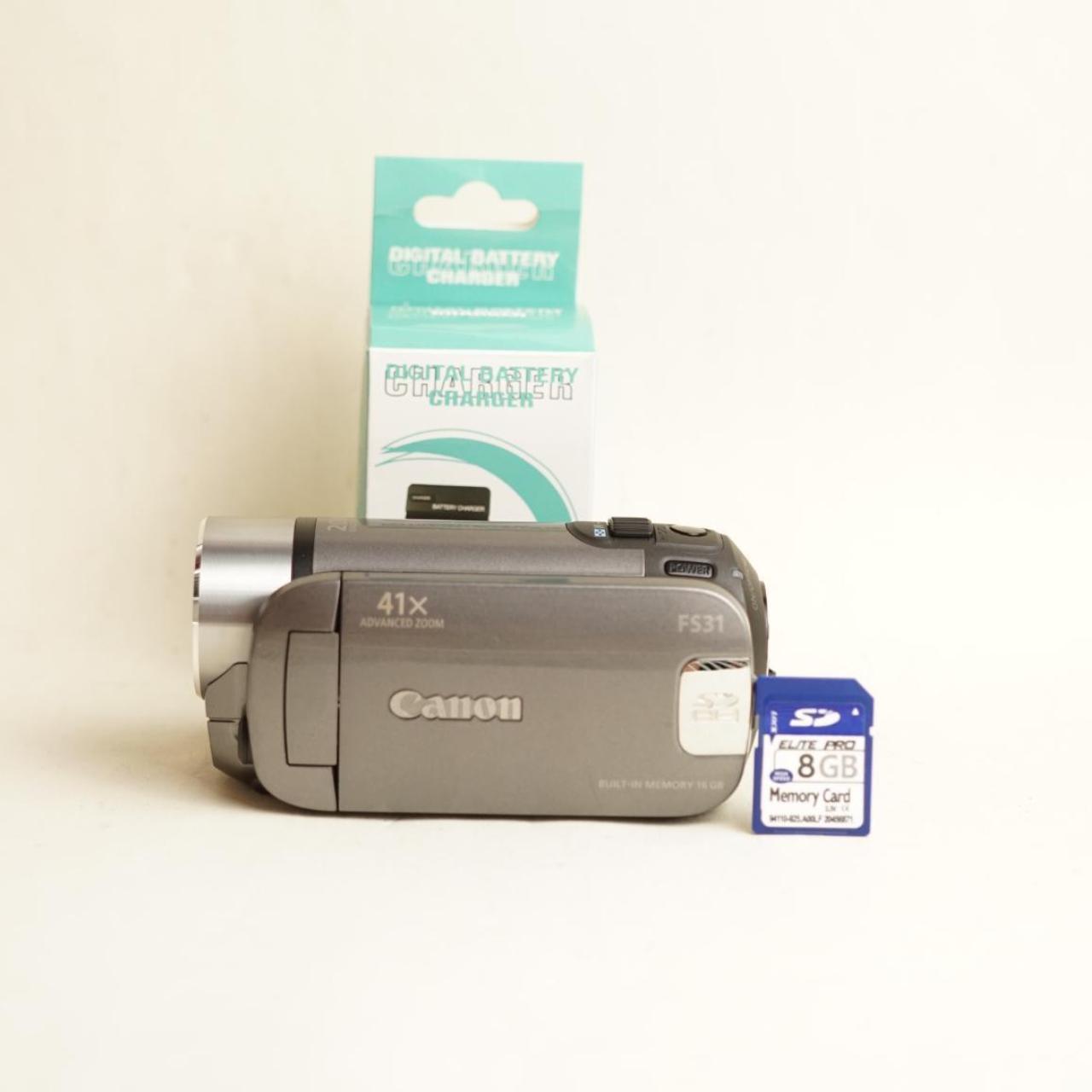Canon FS31 Digital Camcorder | Tested & Working | Grey