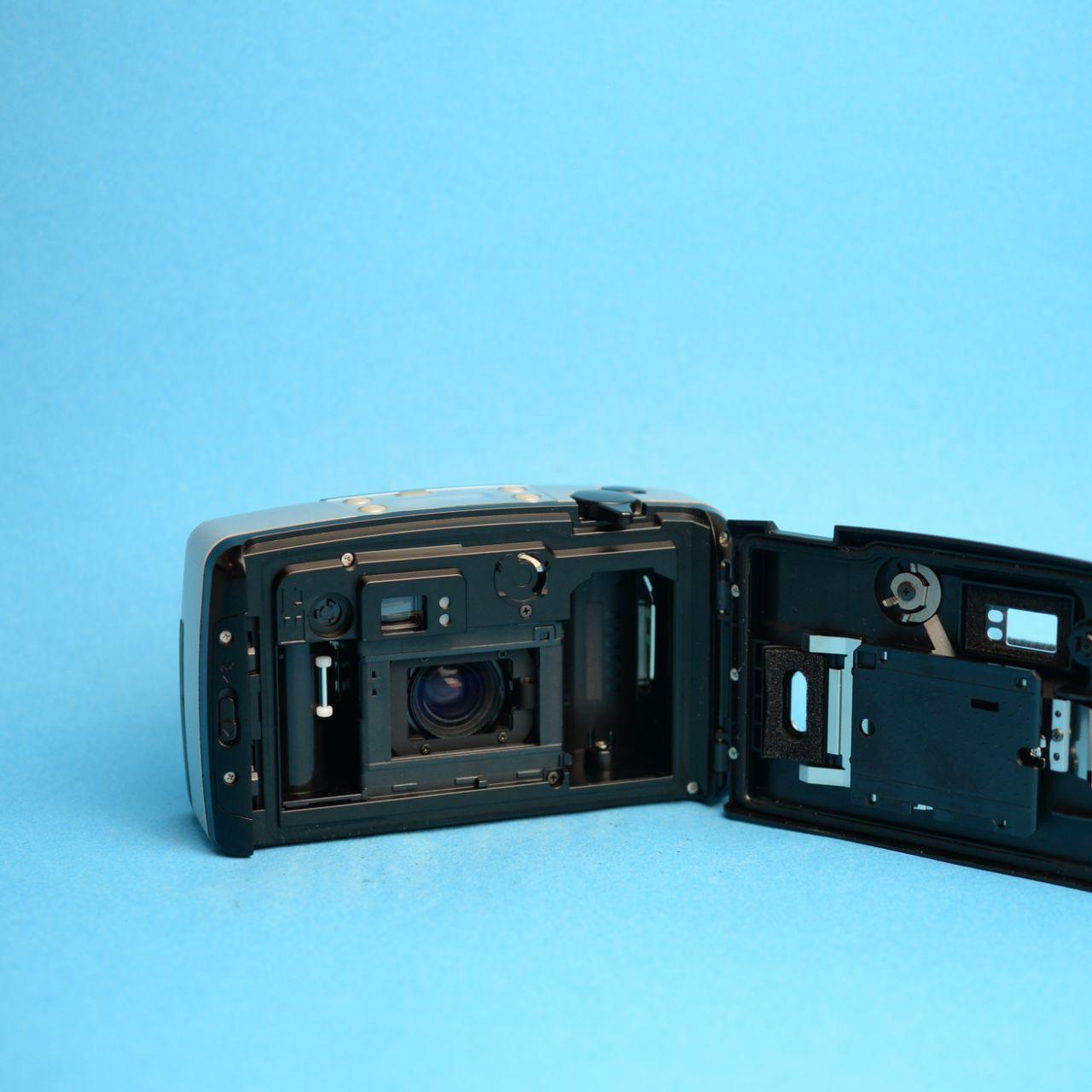 Pentax IQZoom 95WR Film Camera | 35mm Point & Shoot | Tested & Working | Grey & Silver