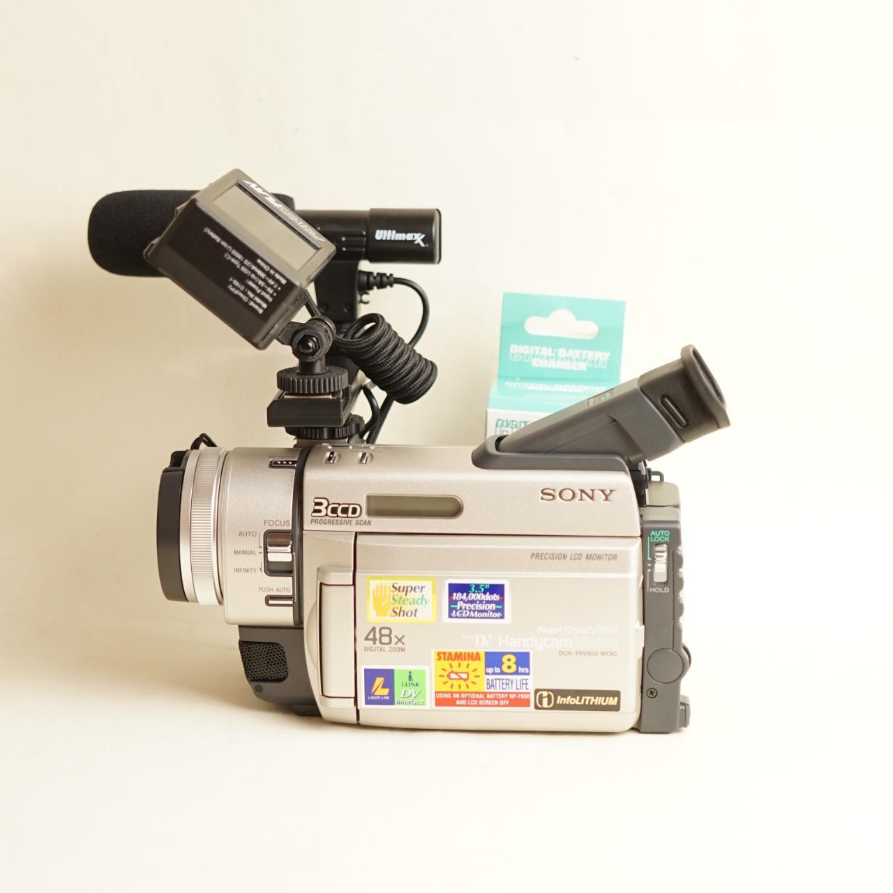 Sony Handycam DCR-TRV900 Digital Camcorder | Tapeless Setup | Tested & Working | Grey