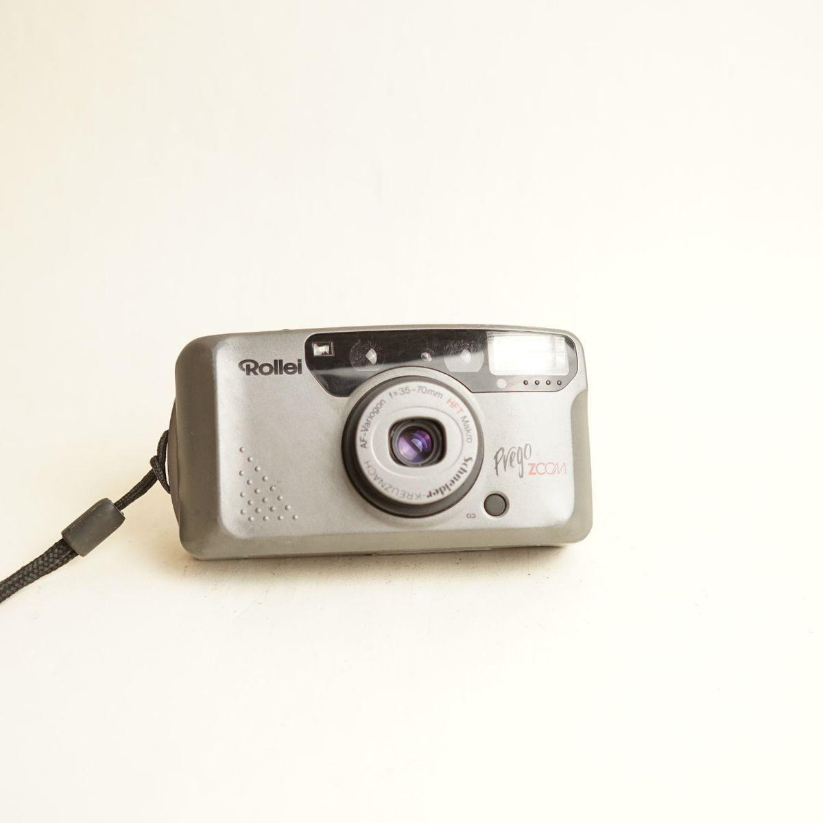 Rollei Prego Zoom Film Camera | 35mm Point & Shoot | Tested & Working | Grey