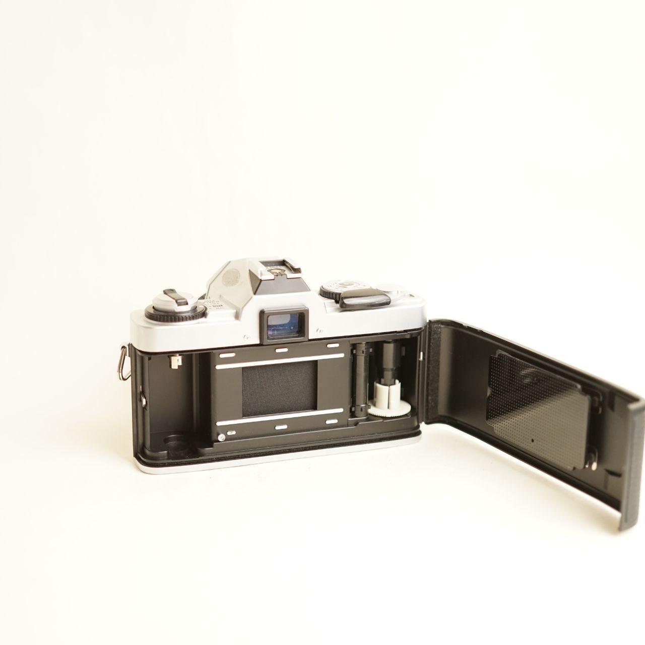 Minolta XG-A Film Camera | 35mm SLR | Tested & Working | Silver & Black