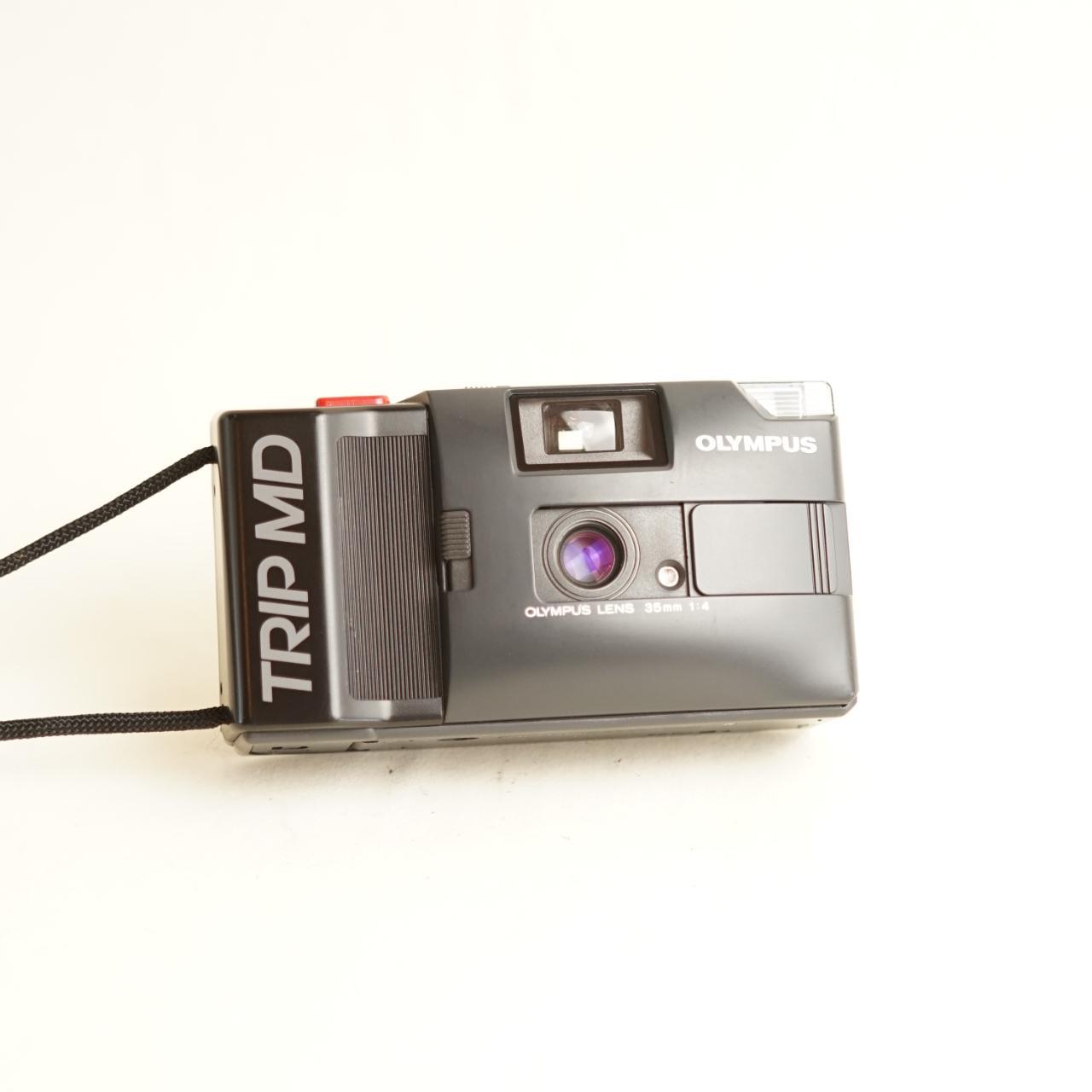 Olympus Trip MD Film Camera | 35mm Point & Shoot | Tested & Working | Black