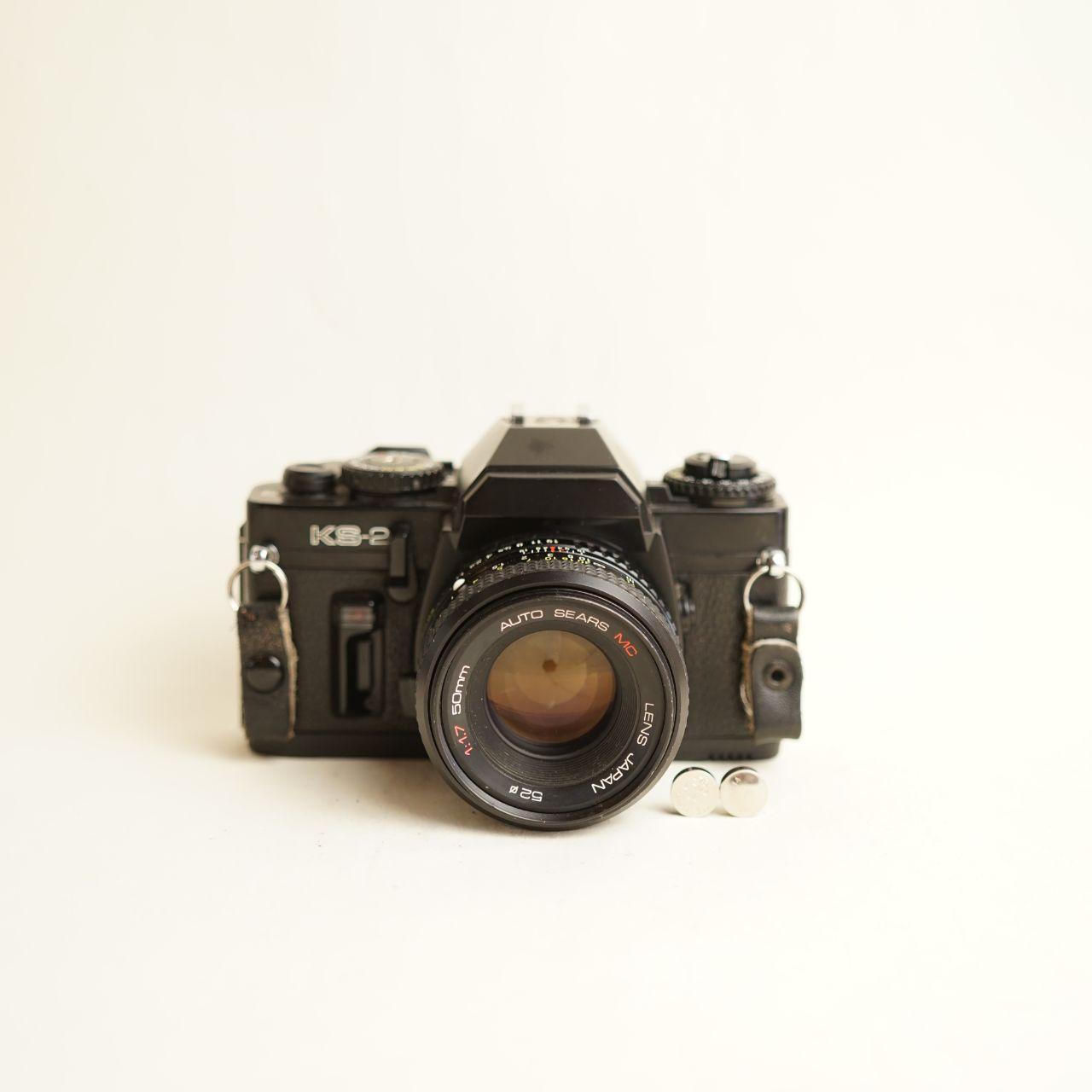 Sears KS-2 Film Camera | 35mm SLR | Tested & Working | Black