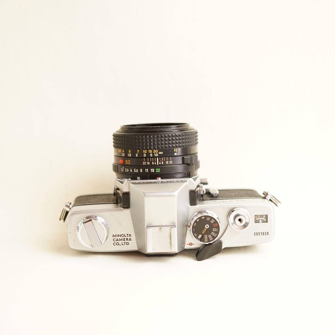 Minolta SRT101 Film Camera | 35mm SLR | Fully CLA’d | Silver