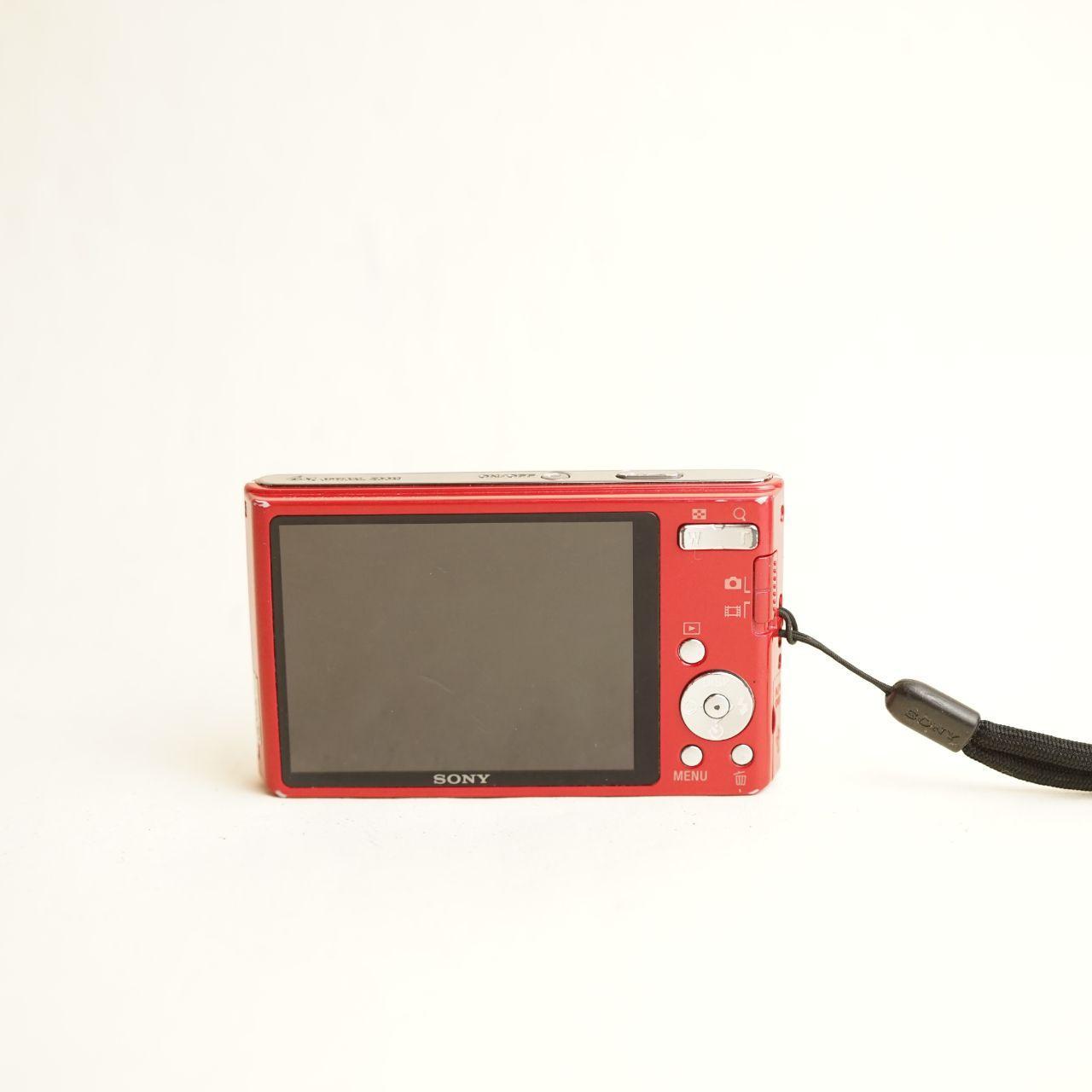 Sony Cyber-shot DSC-W330 Digital Camera | 14.1MP | Tested & Working | Red