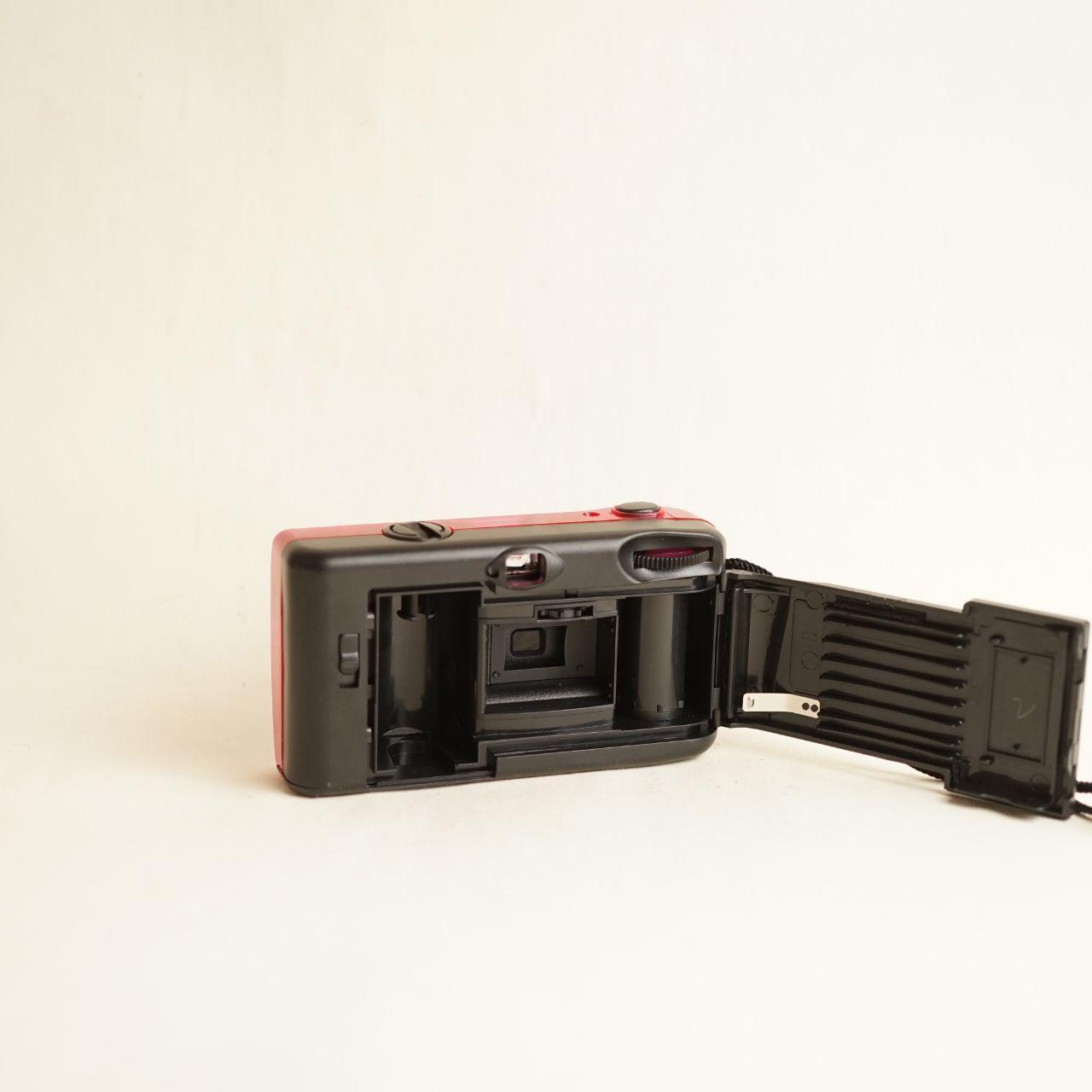 iCam PC-400 35mm Film Camera | Point & Shoot | Tested & Working | Red