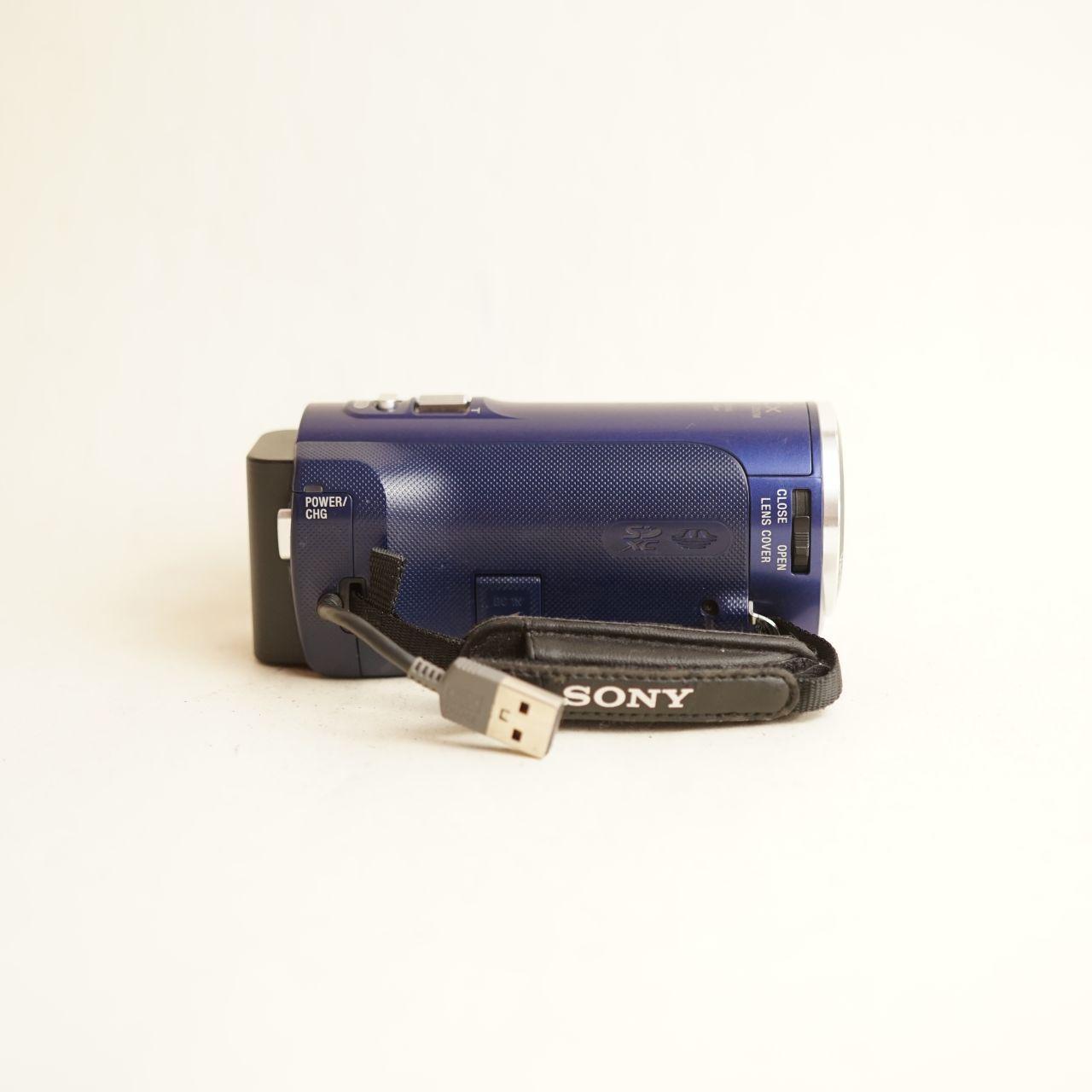 Sony Handycam HDR-CX220 Digital Camcorder | Full HD | Tested & Working | Blue