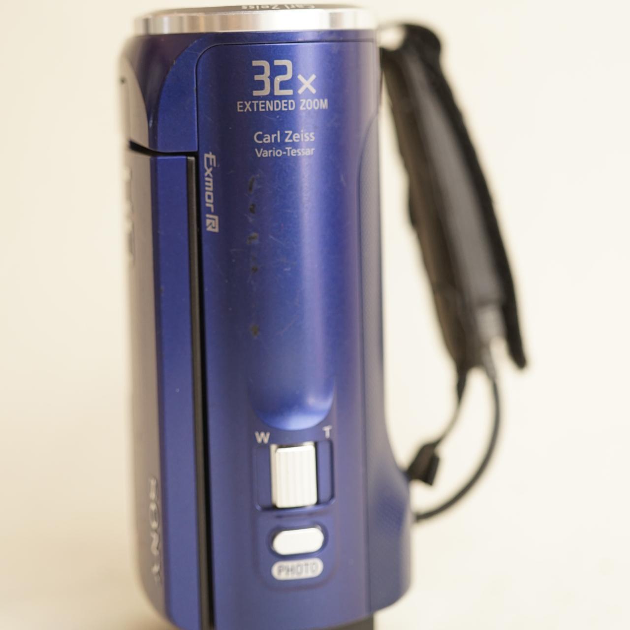 Sony Handycam HDR-CX220 Digital Camcorder | Full HD | Tested & Working | Blue