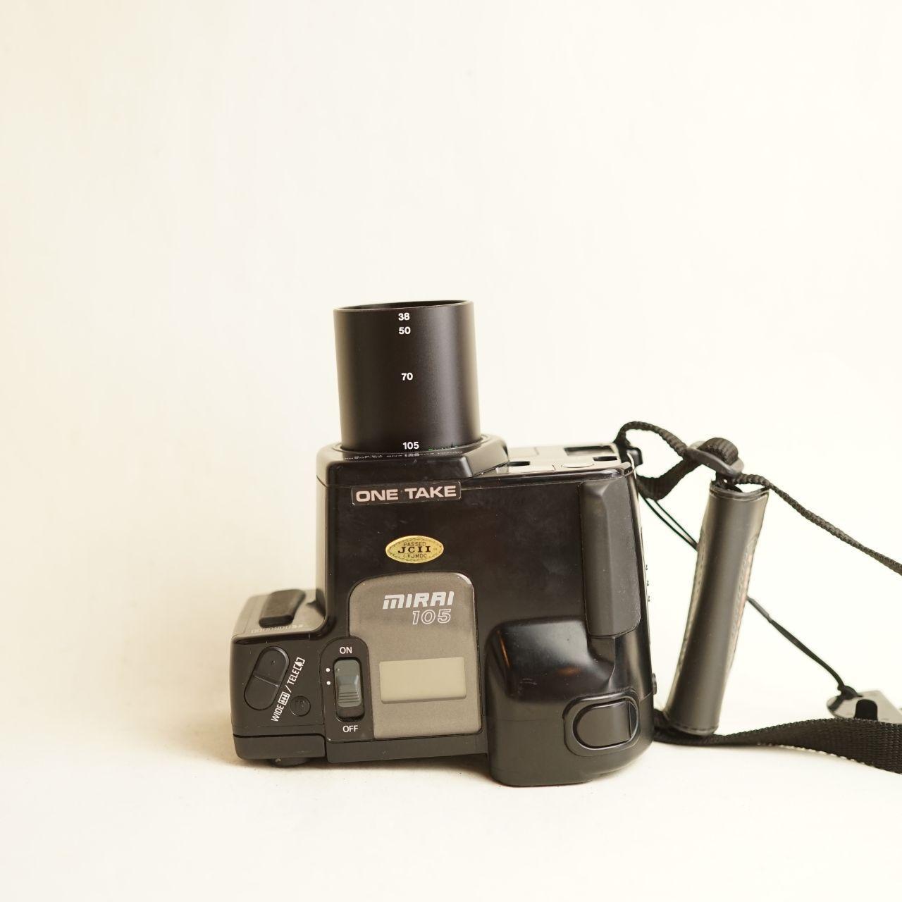 Ricoh Mirai 105 Film Camera | 35mm Point & Shoot | Tested & Working | Black