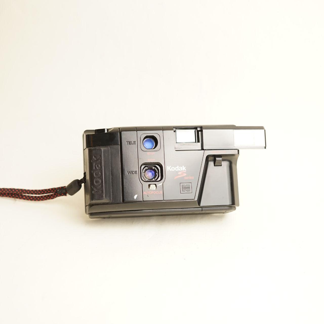 Kodak S900 Tele Film Camera | 35mm Point & Shoot | Tested & Working | Black