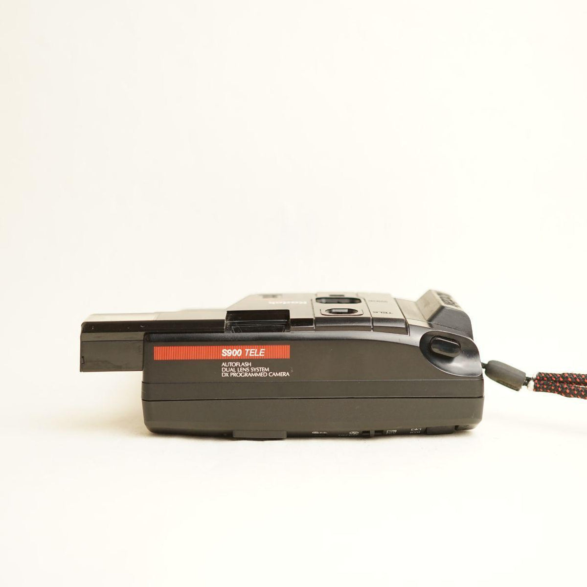 Kodak S900 Tele Film Camera | 35mm Point & Shoot | Tested & Working | Black