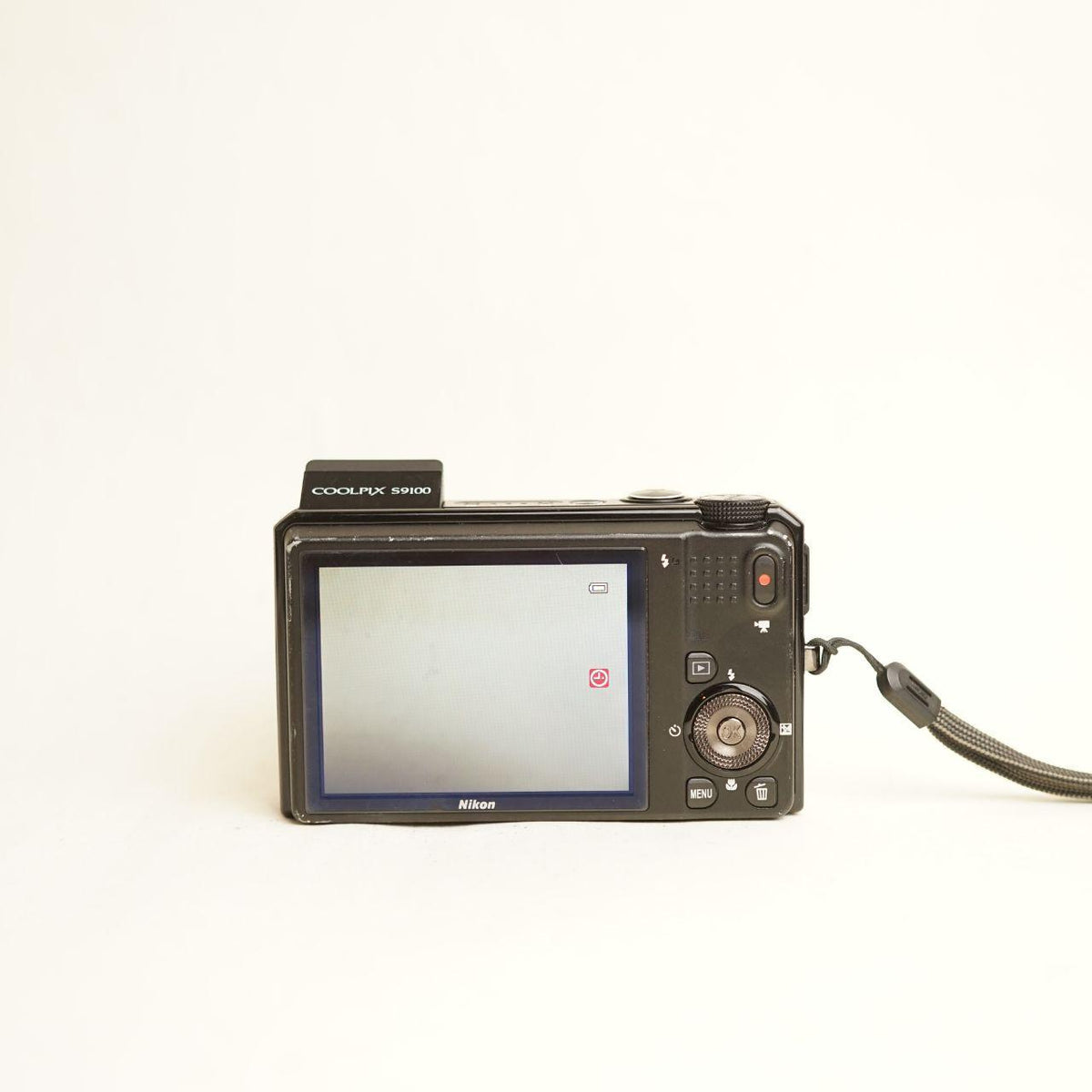 Nikon Coolpix S9100 Digital Camera | 12.1MP | Tested & Working | Black