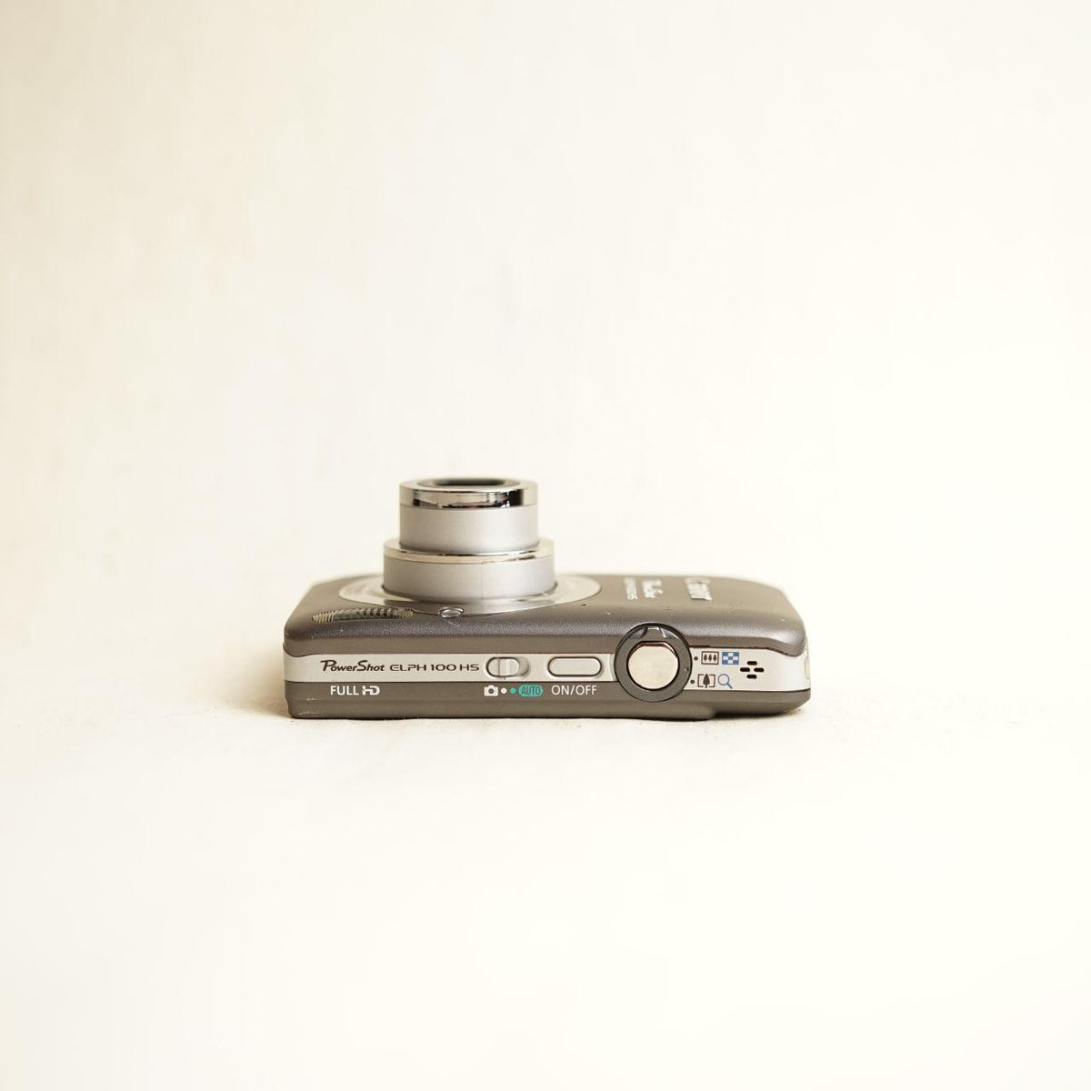 Canon PowerShot ELPH 100 HS Digital Camera | 12.1MP | Tested & Working | Silver