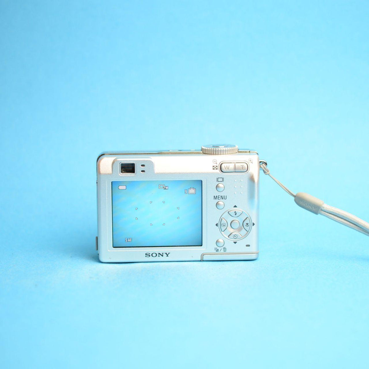 Sony Cyber-shot DSC-W7 Digital Camera | 7.2MP | Tested & Working | Silver