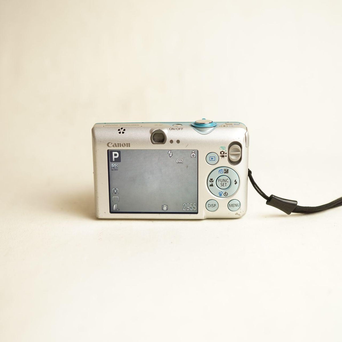 Canon PowerShot SD1200 IS Digital Camera | 10MP | Tested & Working | Blue