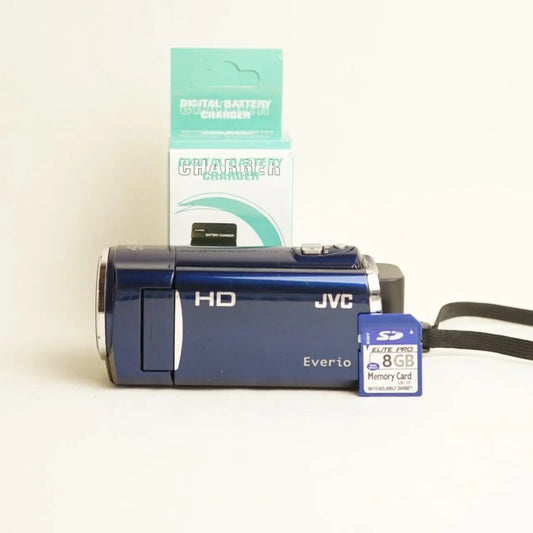 JVC Everio GZ-HM50AU Camcorder | Tested & Working | Blue