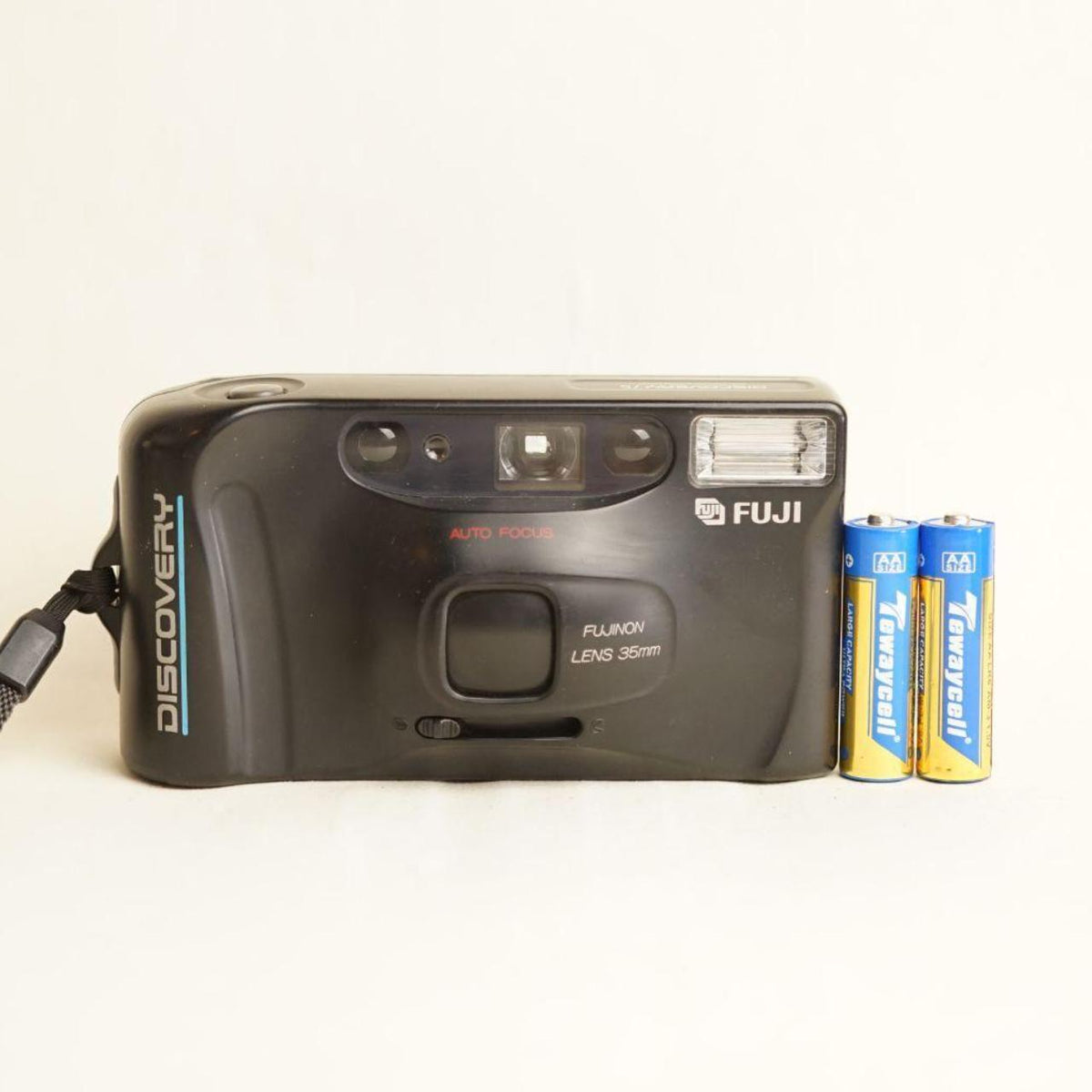 Fuji Discovery 75 Film Camera | 35mm Point & Shoot | Tested & Working