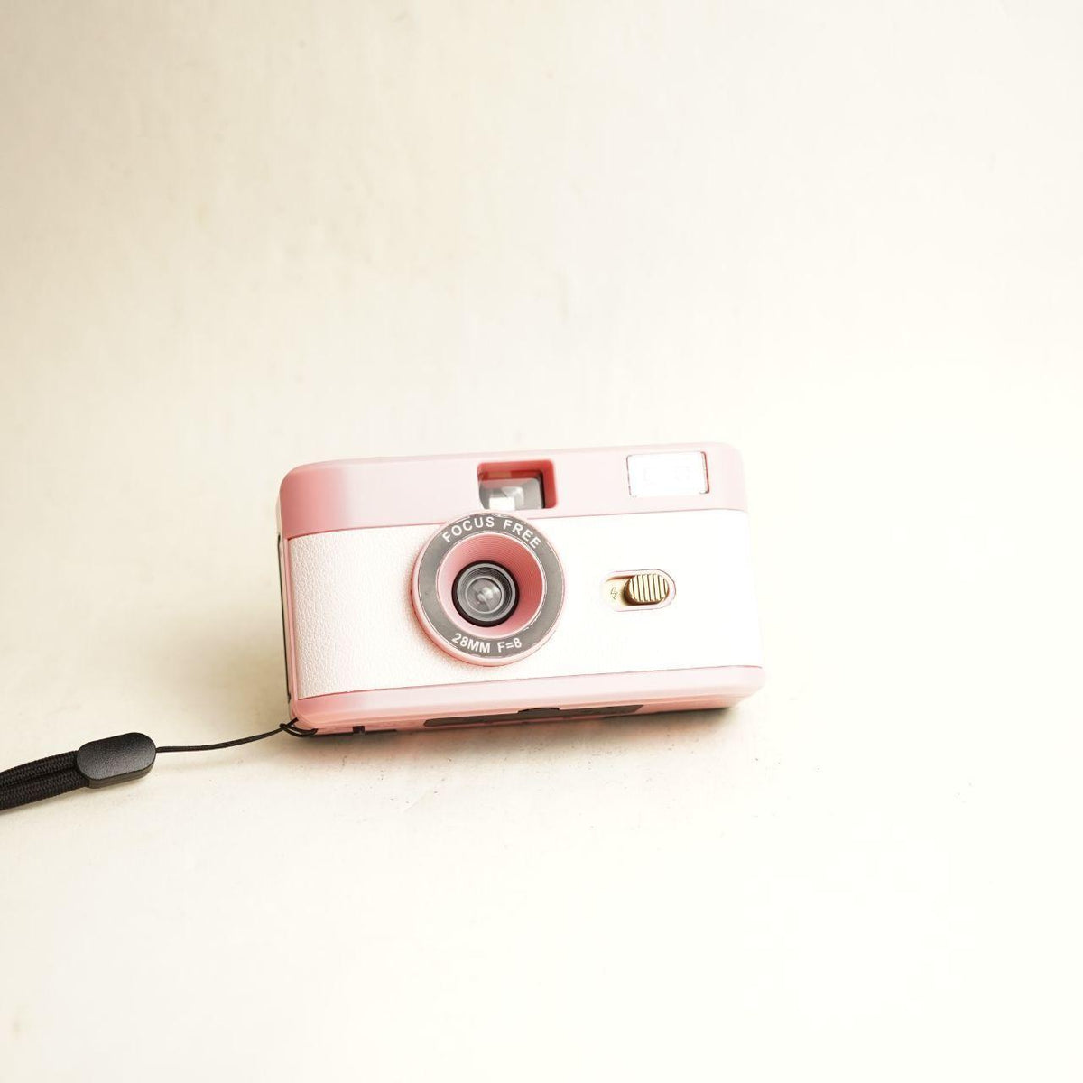 28mm Focus Free Film Camera | 35mm Point & Shoot | Tested & Working | Pink
