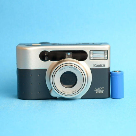 Konica Z-up 120 VP Film Camera | 35mm Point & Shoot | Tested & Working