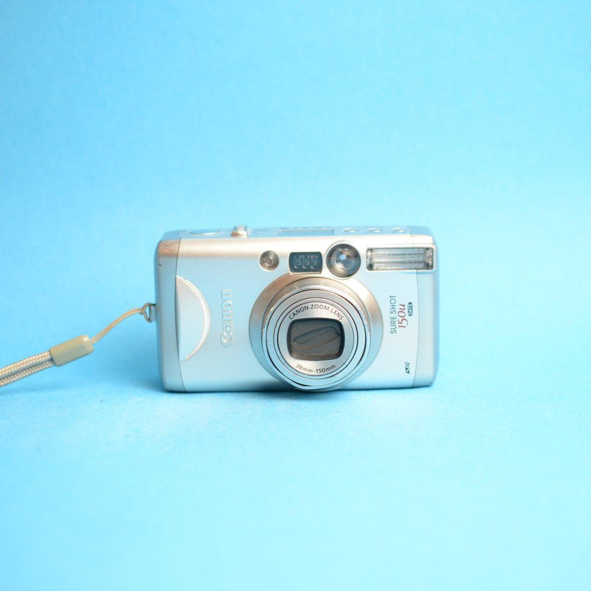 Canon Sure Shot 150u Film Camera | 35mm Point & Shoot | Tested & Working | Silver
