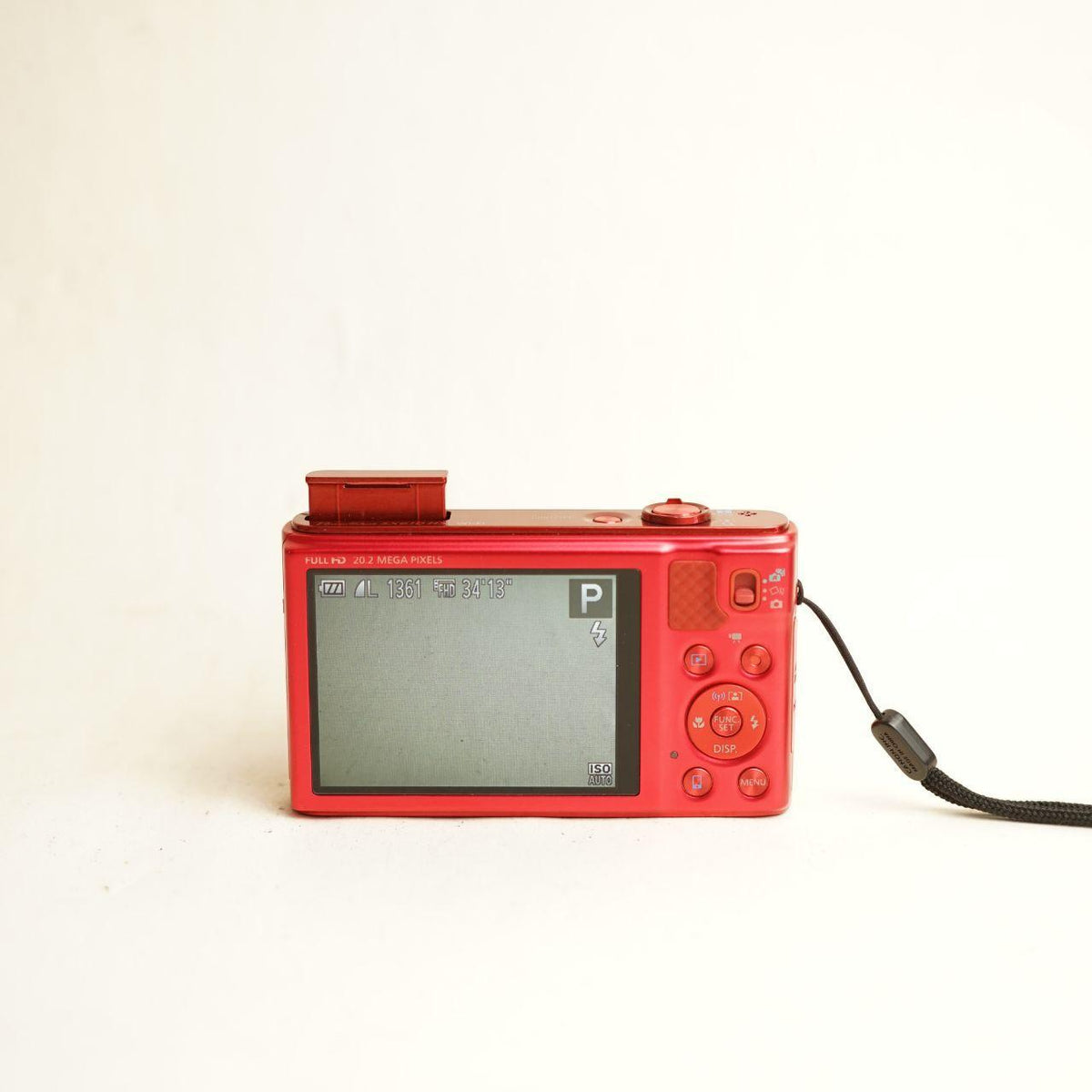 Canon PowerShot SX610 HS Digital Camera | 20.2MP | Tested & Working | Red