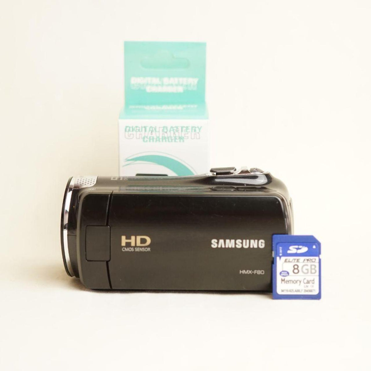 Samsung SMX-F80 Camcorder | 52x Zoom | Tested & Working | Black