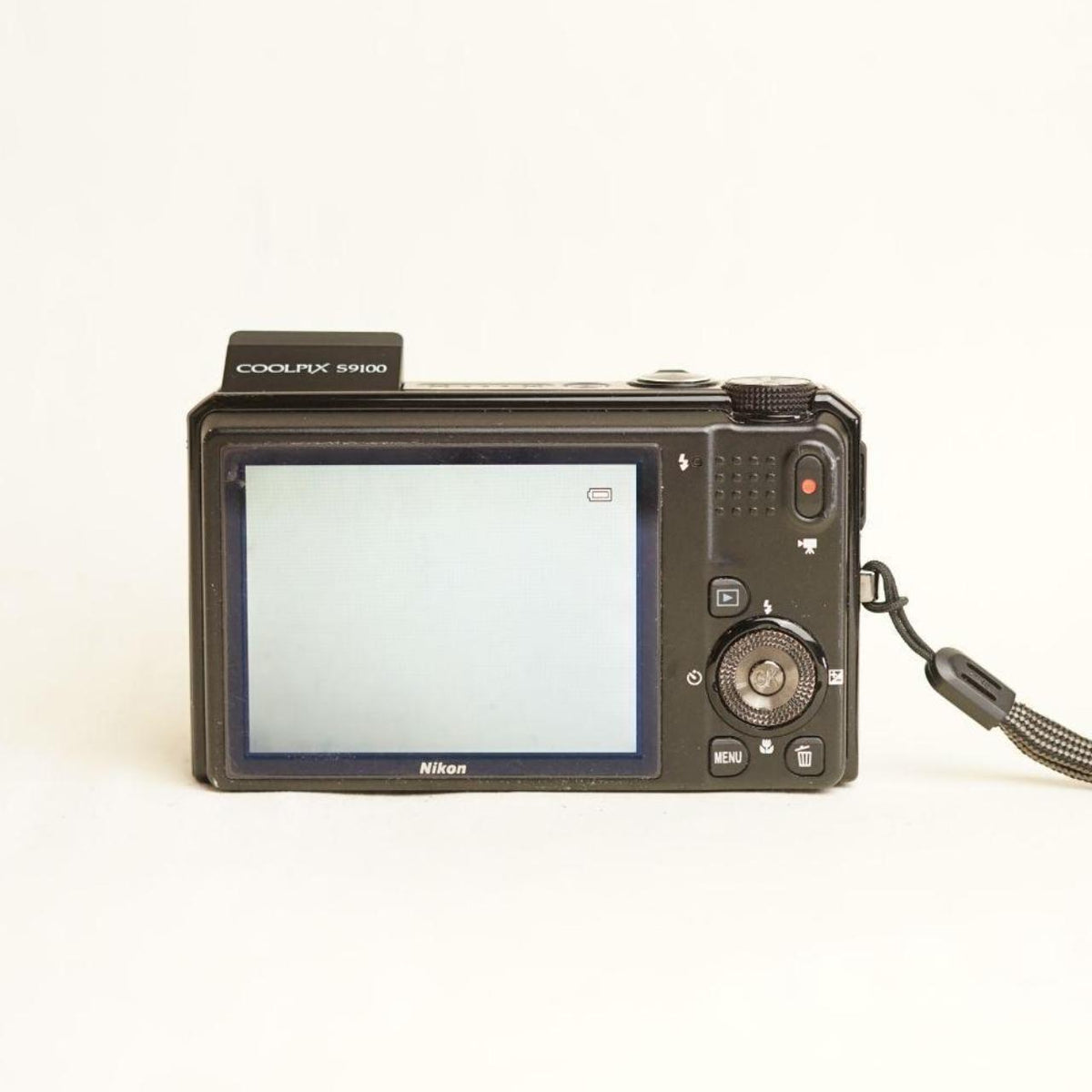 Nikon Coolpix S9100 Digital Camera | 12.1MP | Tested & Working | Black