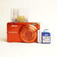 Nikon Coolpix S6500 Digital Camera | 16MP | Read Description | Orange-Red