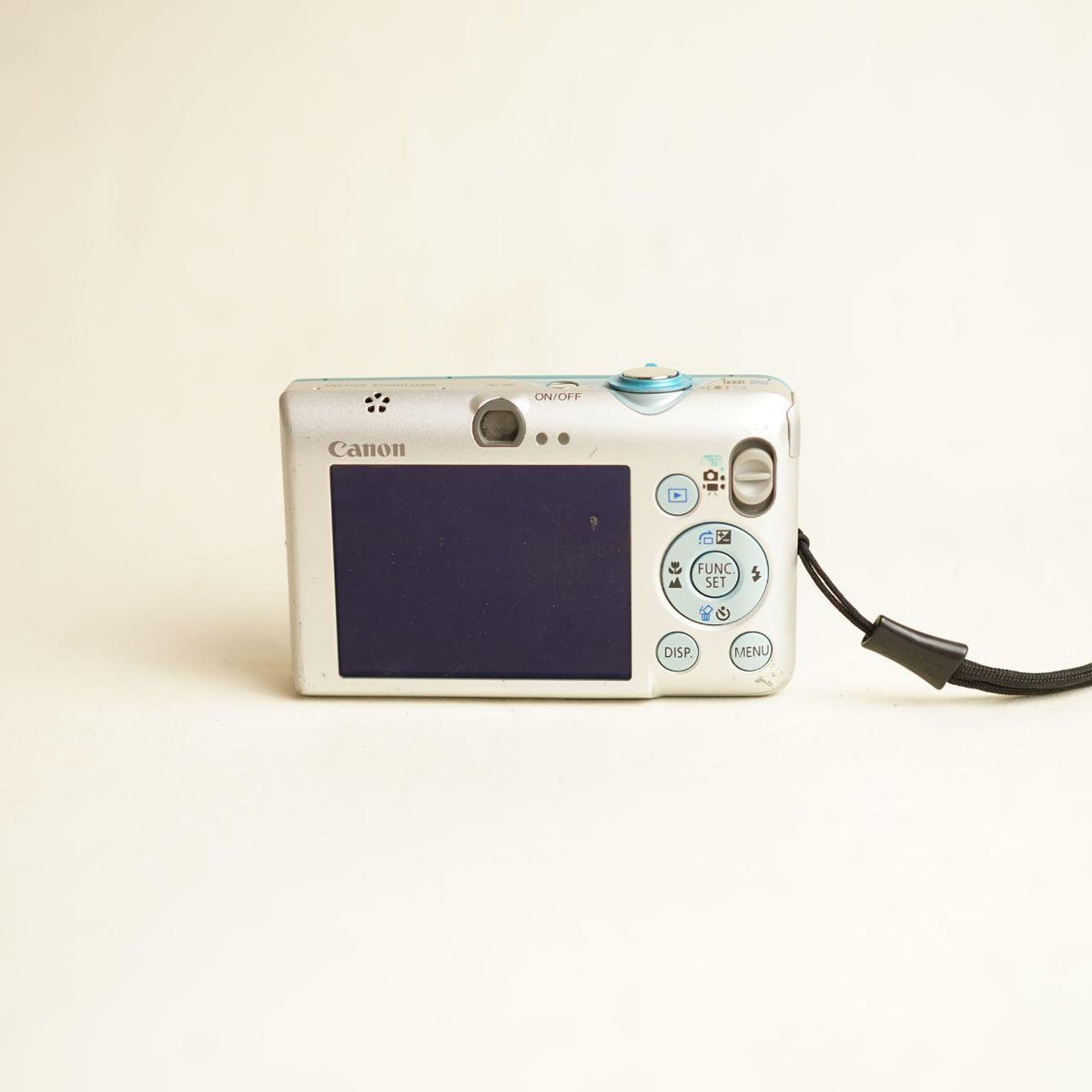 Canon PowerShot SD1200 IS Digital Camera | 10MP | Tested & Working | Blue