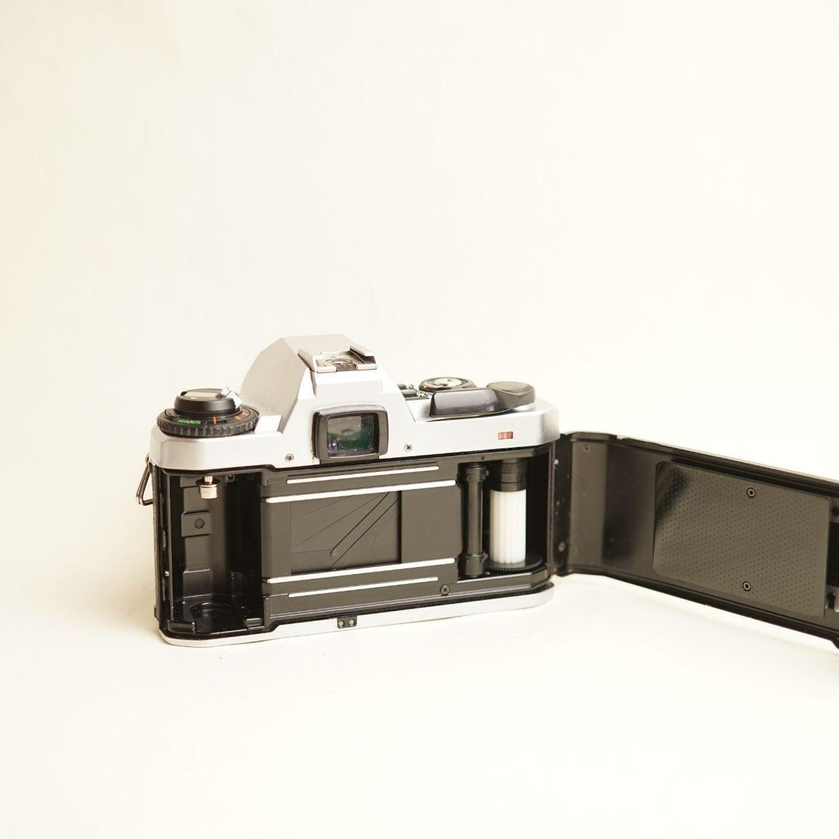 Pentax Super Program 35mm Film SLR + 50mm f/2 Lens | K Mount | Tested & Working | Silver