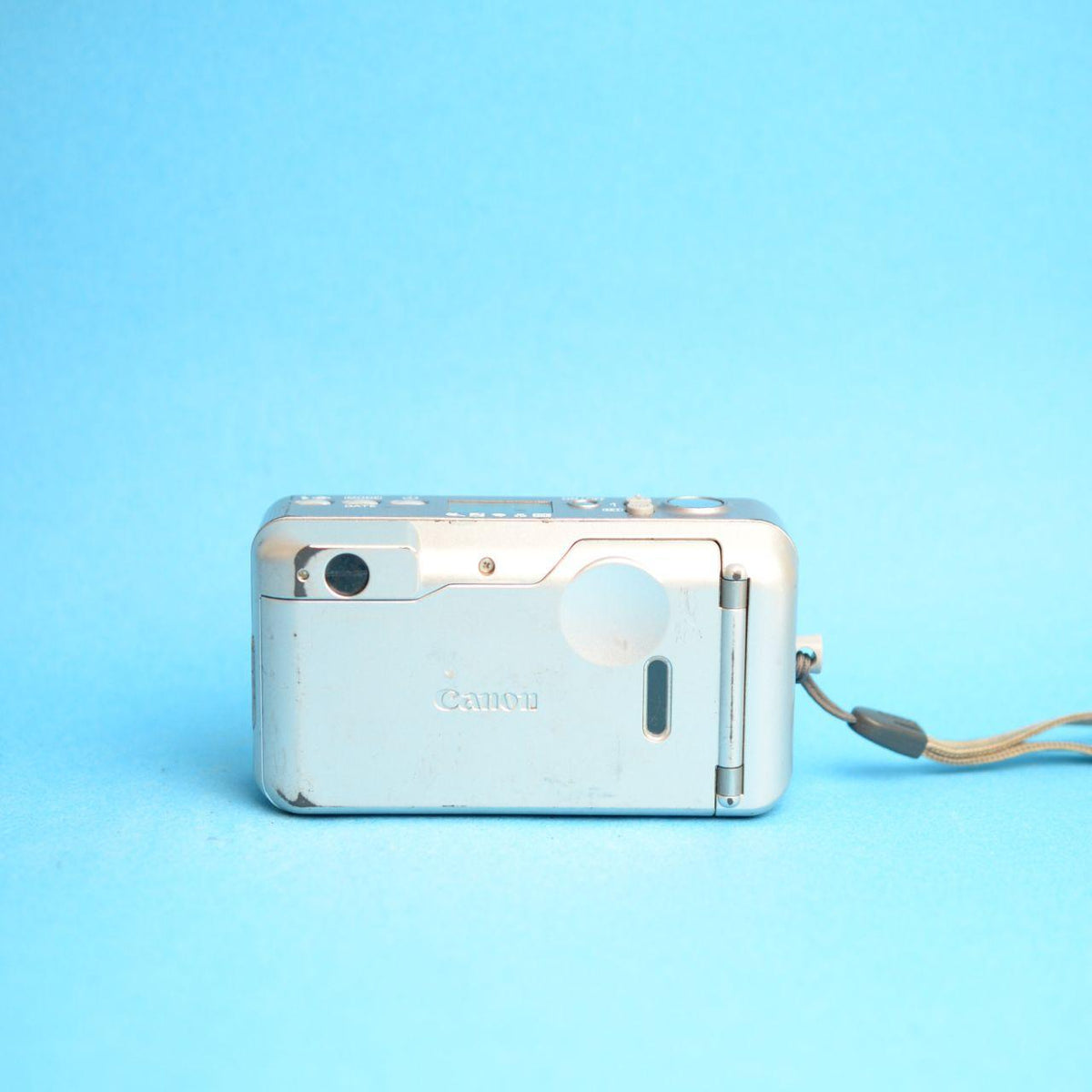 Canon Sure Shot 115u Date Film Camera | 35mm Point & Shoot | Tested & Working | Silver