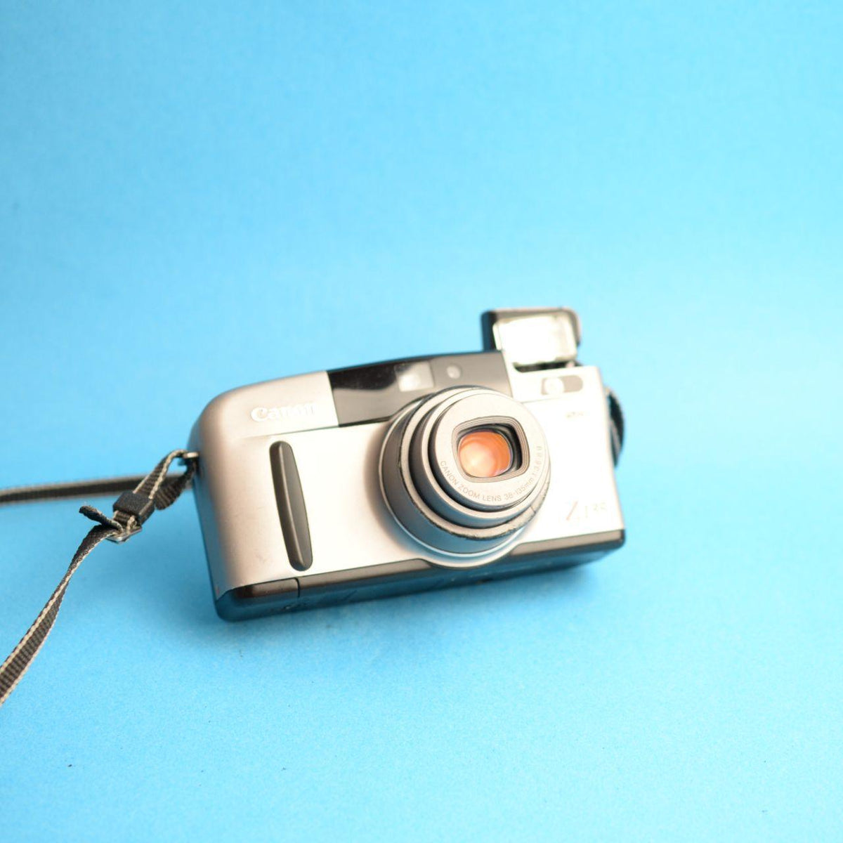 Canon Z135 Film Camera | 35mm Point & Shoot | Tested & Working | Grey
