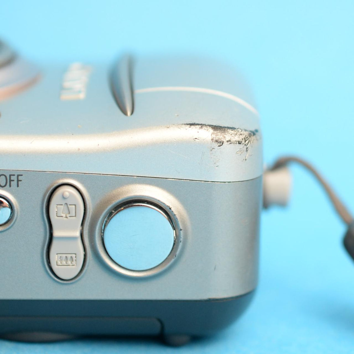 Canon Sure Shot 80u Film Camera | 35mm Point & Shoot | Tested & Working | Silver