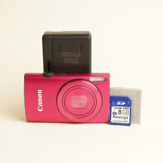 Canon PowerShot ELPH 310 HS Digital Camera | 12.1MP | Tested & Working | Pink