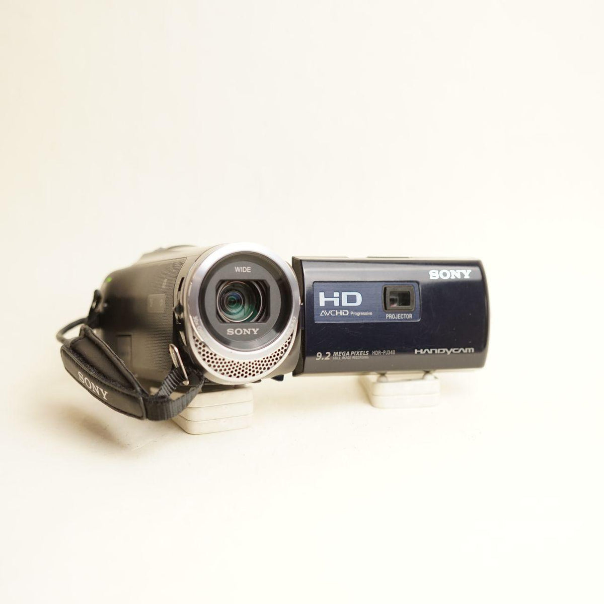 Sony Handycam HDR-PJ340 Digital Camcorder | Built-In Projector | Tested & Working | Navy