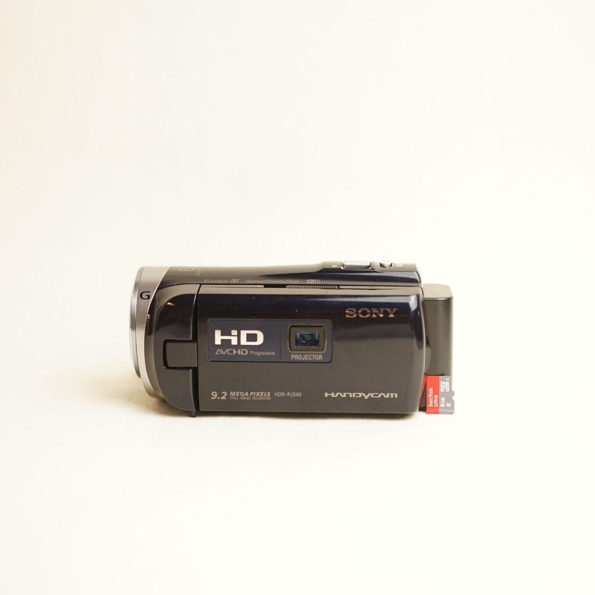 Sony Handycam HDR-PJ340 Digital Camcorder | Built-In Projector | Tested & Working | Navy