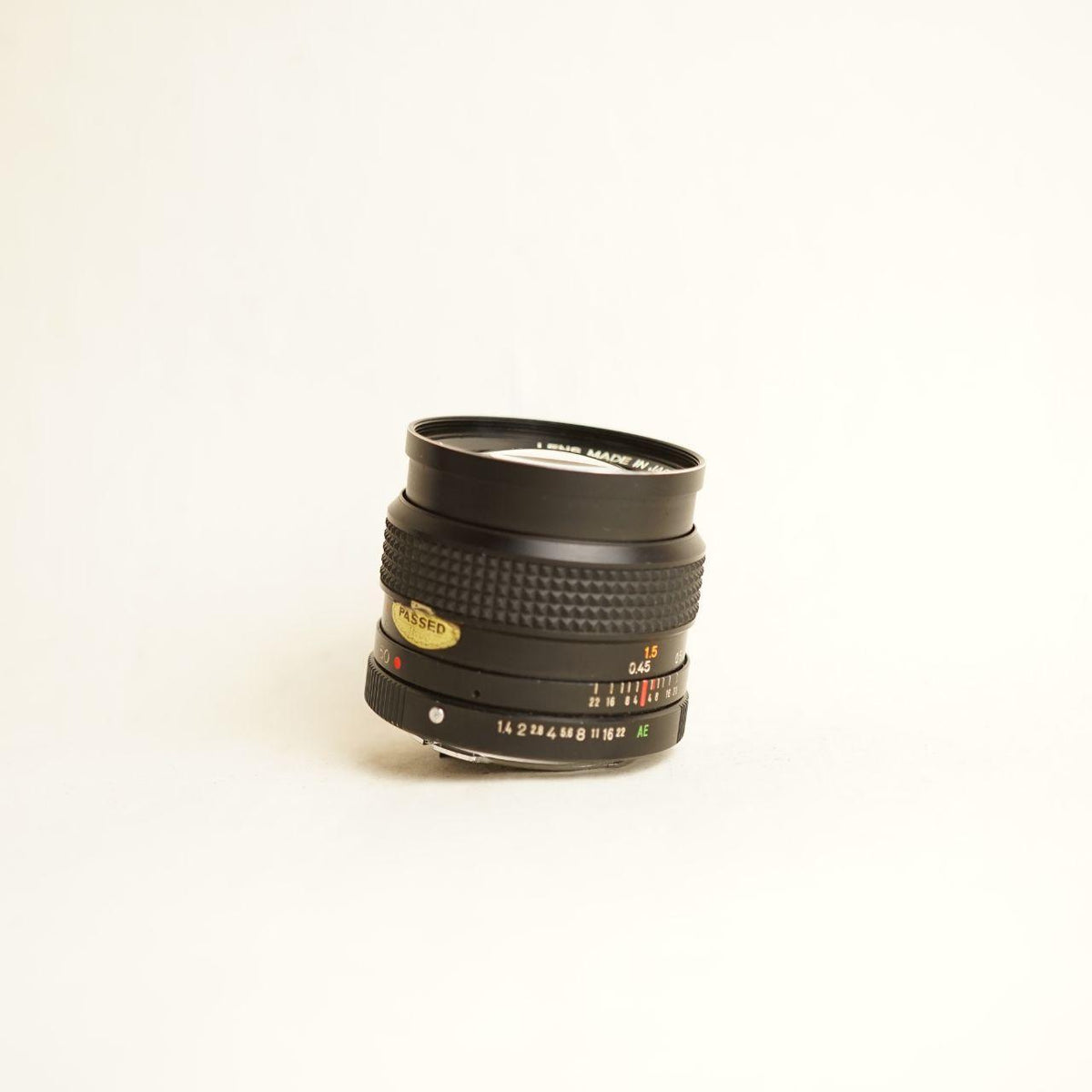 Konica Hexanon AR 50mm f/1.4 Lens | Manual Focus | Tested & Working