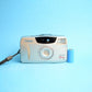 Canon Sure Shot 76 Zoom Film Camera | 35mm Point & Shoot | Tested & Working | Silver