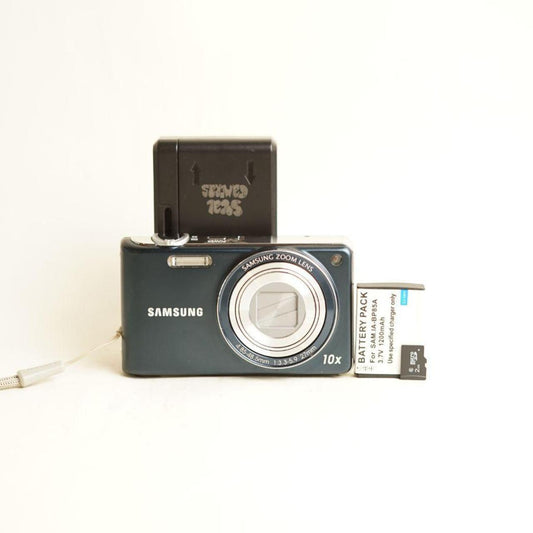 Samsung PL210 Digital Camera | 14.2MP | Tested & Working | Blue