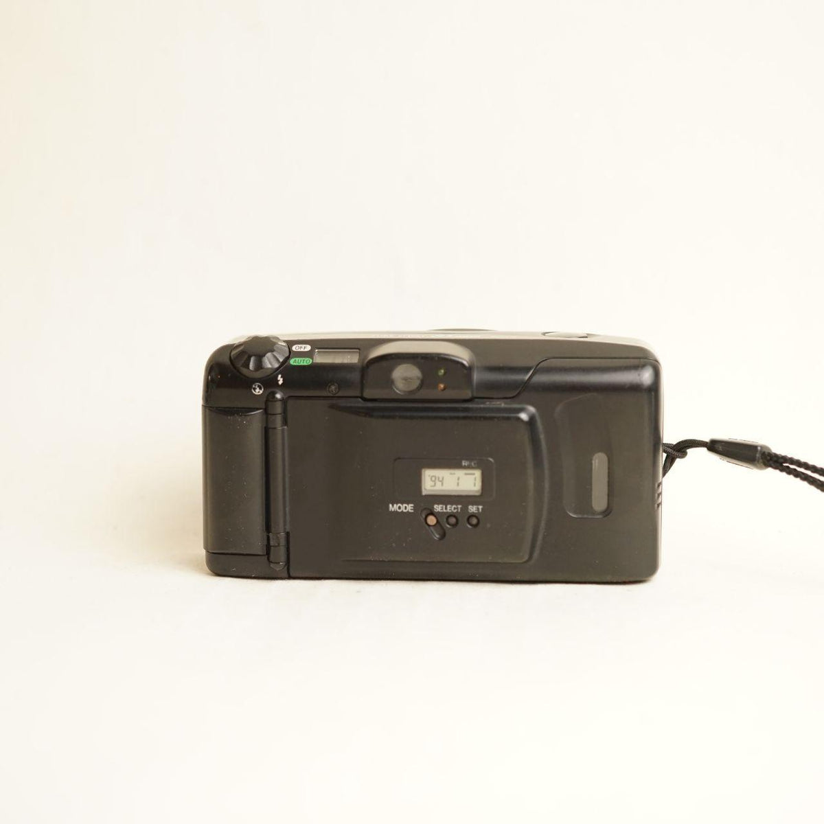 Canon Sure Shot 85 Zoom Film Camera | 35mm Point & Shoot | Tested & Working | Black